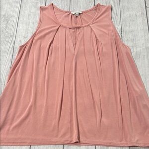 Lucky Brand Pink Sleeveless Top with Cutout
